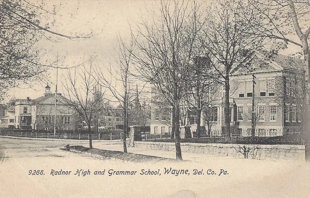 Radnor High and Grammar School - Historic Photo